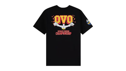 OVO x UFC Flame Logo T-shirt Black