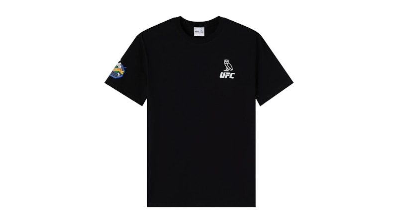 OVO x UFC Flame Logo T-shirt Black