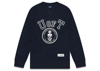 OVO x University of Toronto Crewneck Navy