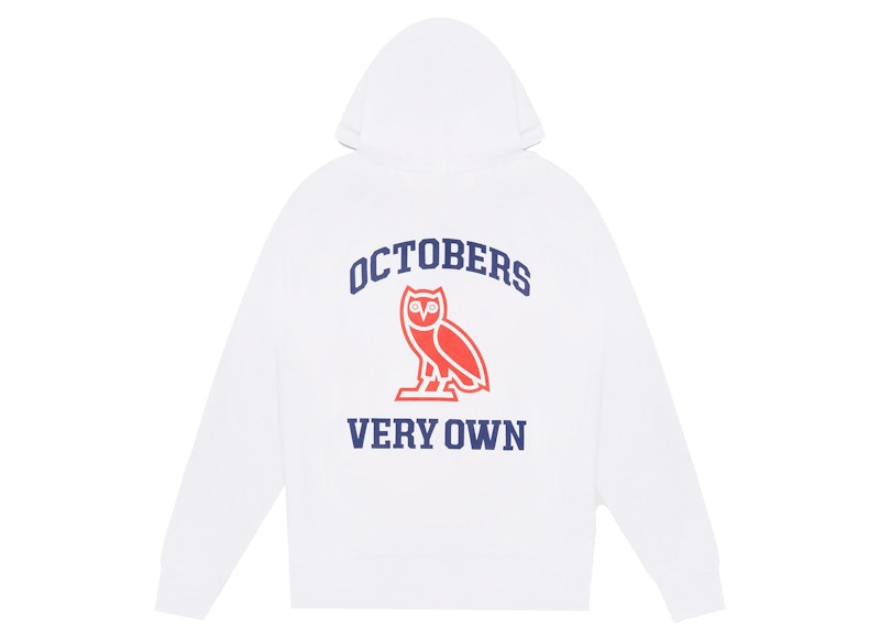 OVO x University of Toronto Hoodie White