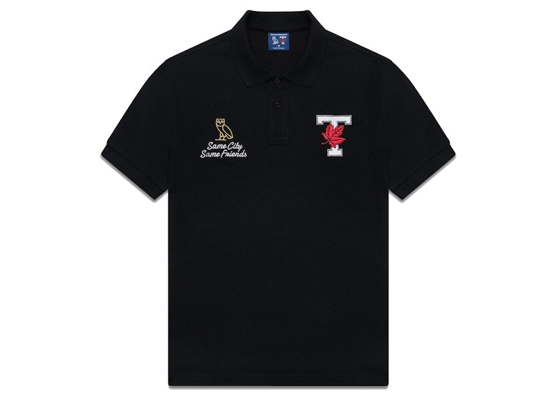 OVO x University of Toronto Polo Black