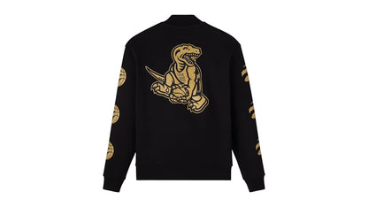 OVO x Vince Carter Fleece Varsity Jacket Black/Gold
