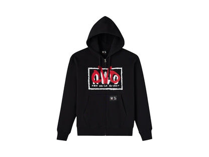OVO x WWE New World Order Full-Zip Hoodie Black