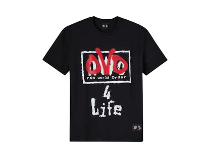 OVO x WWE OVO 4 Life Tee Black