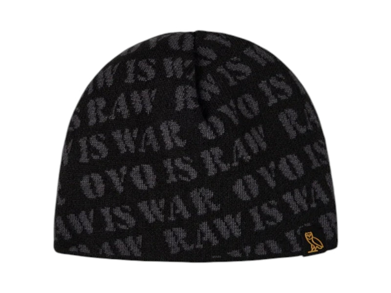 OVO x WWE Raw is War Beanie Black