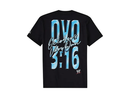 OVO x WWE Stone Cold Steve Austin Tee Black