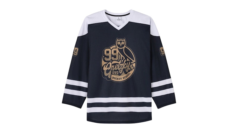 OVO x Wayne Gretzky Hockey School Jersey Black