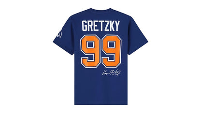 OVO x Wayne Gretzky T-shirt Blue