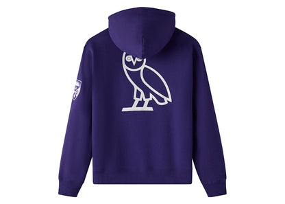 OVO x Western University Mustangs Campus Fleece Hoodie Western Purple