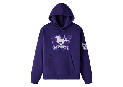 OVO x Western University Mustangs Campus Fleece Hoodie Western Purple