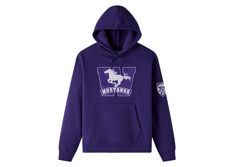 OVO x Western University Mustangs Campus Fleece Hoodie Western Purple