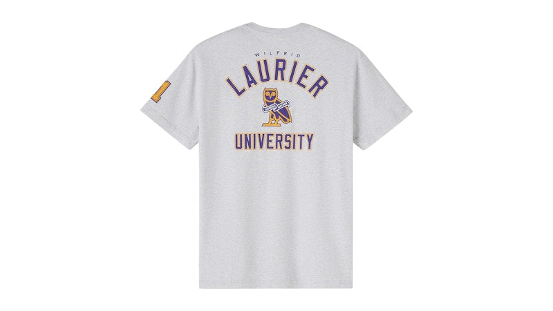 OVO x Wilfrid Laurier University T-shirt Ash Heather Grey
