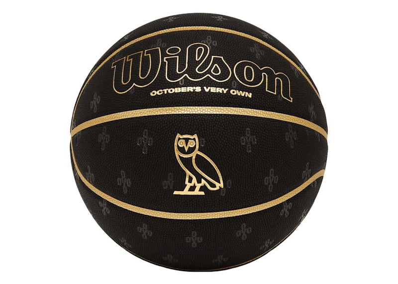 OVO x Wilson Basketball Black/Gold