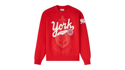 OVO x York University Crewneck Red