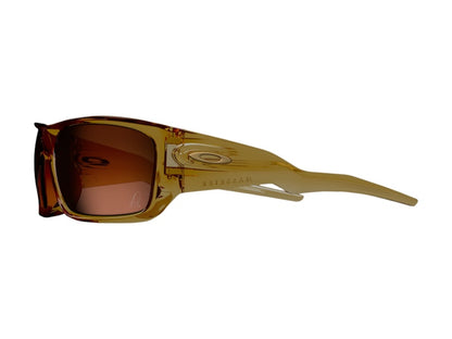 Oakley Alexia Putellas Signature Series Masseter Sunglasses Prizm Brown Gradient/Translucent Light Curry (OO9486-0860)