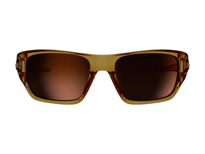 Oakley Alexia Putellas Signature Series Masseter Sunglasses Prizm Brown Gradient/Translucent Light Curry (OO9486-0860)
