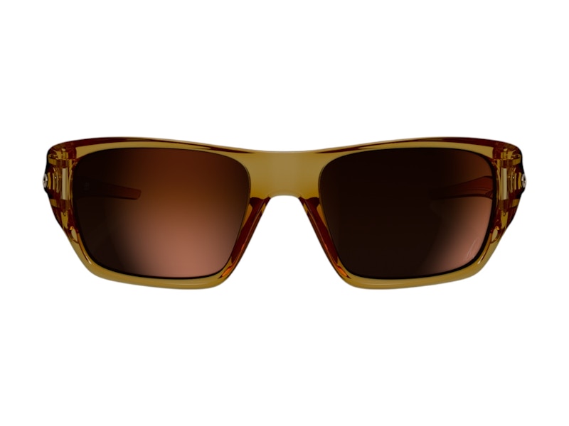 Oakley Alexia Putellas Signature Series Masseter Sunglasses Prizm Brown Gradient/Translucent Light Curry (OO9486-0860)
