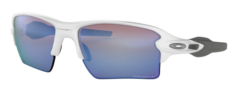 Oakley Flak 2.0 XL Sunglasses Polished White/Prizm Deep H2O (0OO9188 91888259)