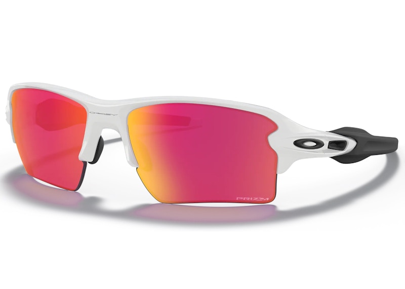 Oakley Flak 2.0 XL Sunglasses Polished White/Prizm Field (OO9188-03)