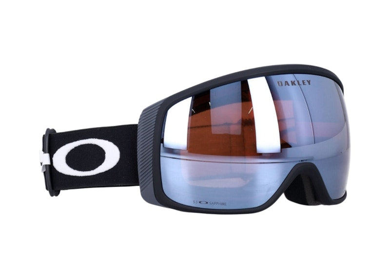 Oakley Flight Tracker M Sunglasses Matte Black Prizm Sapphire (OO7105-05)