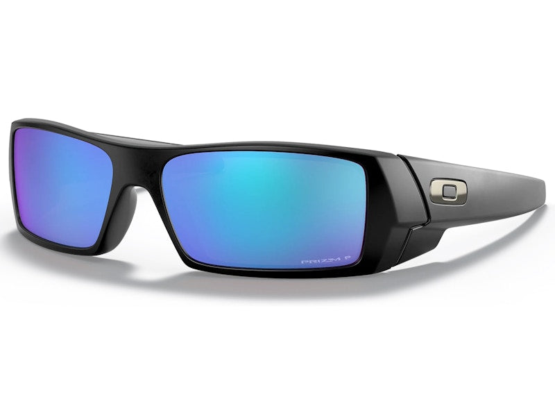 Oakley Gascan Sunglasses Matte Black/Prizm Sapphire Polarized (OO9014-5060)