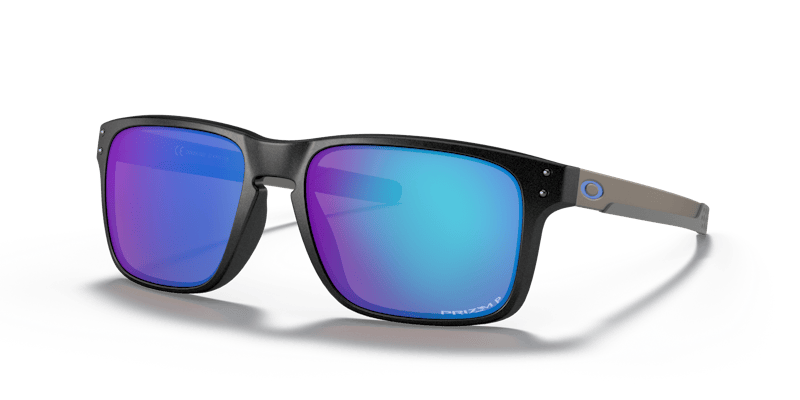 Oakley Holbrook Mix Sunglasses Matte Black Tortoise/Prizm Sapphire (0OO9384 93841157)
