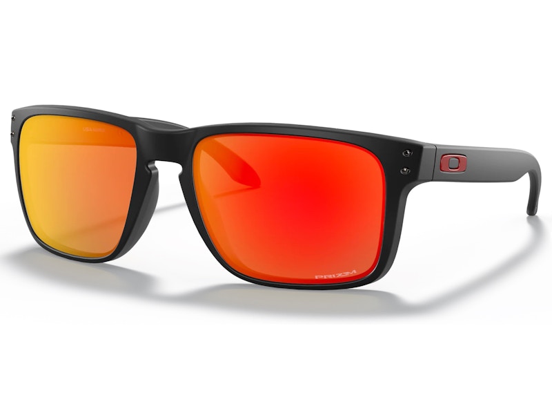 Oakley Holbrook XL Sunglasses Matte Black/Prizm Ruby (OO9417-0459)