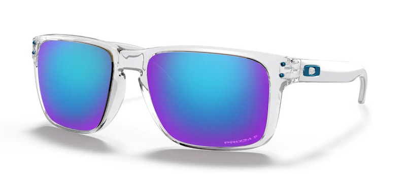 Oakley Holbrook XL Sunglasses Polished Clear/Prizm Sapphire (OO9417-0759)