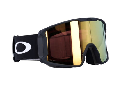 Oakley Line Miner L Sunglasses Matte Black Gold 24K (OO7070-I6)