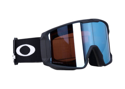 Oakley Line Miner L Sunglasses Matte Black Prizm Sapphire (OO7070-04)