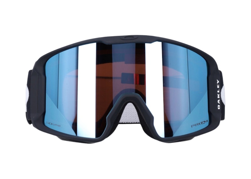 Oakley Line Miner L Sunglasses Matte Black Prizm Sapphire (OO7070-04)