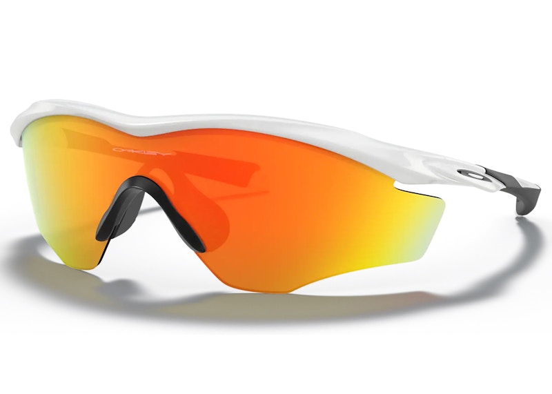 Oakley M2 Frame XL Sunglasses Polished White/Fire Iridium (OO9343-05)