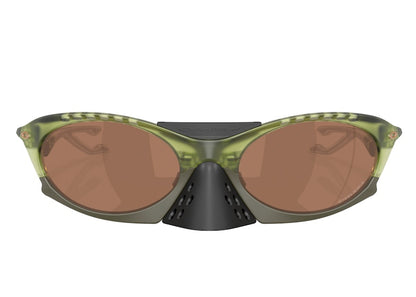 Oakley Plantaris Sunglasses Prizm Tungsten/Transparent Fern (888392641380)