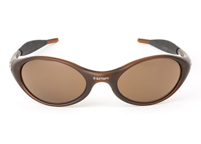 Oakley Satisfy Eye Jacket Sunglasses Dune (8451369173320) / Rootbeer