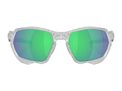 Oakley x Swarovski Plazma Sunglasses Silver