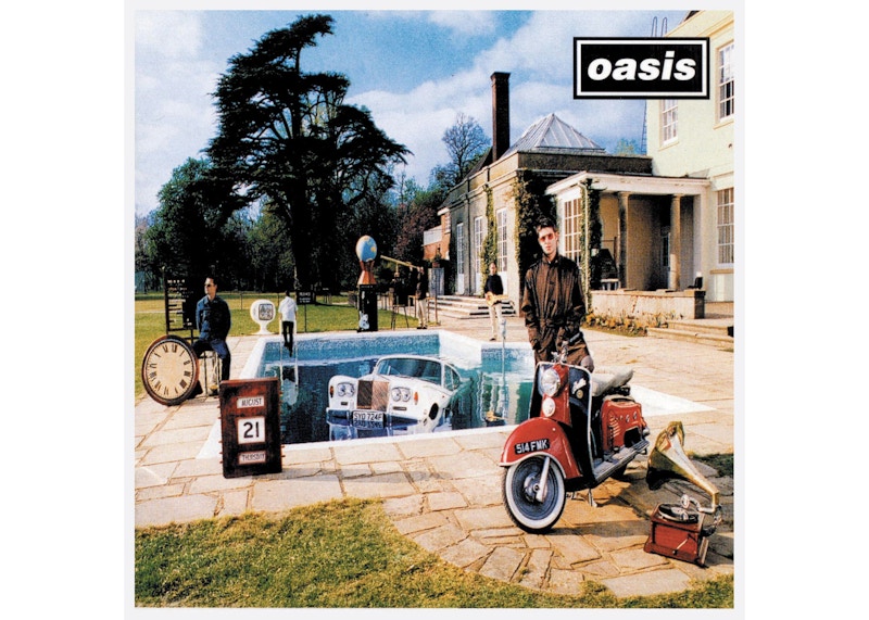 Oasis Be Here Now 25th Anniversary 2XLP Vinyl Silver