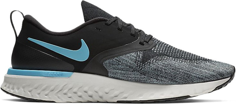Nike Odyssey React Flyknit 2 Black Aviator Grey