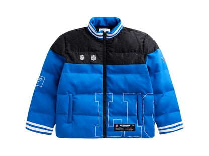 Off Season x NFL Detroit Lions Team Puffer Jacket Blue/Black