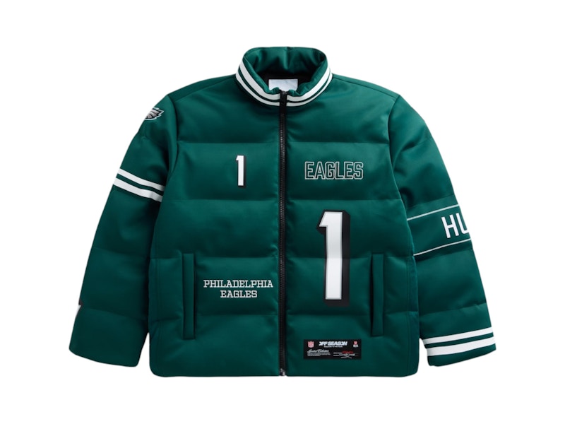 Off Season x NFL Jalen Hurts Philadelphia Eagles Player Puffer Jacket Dark Green