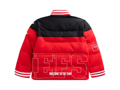Off Season x NFL Kansas City Chiefs Team Puffer Jacket Red/Black