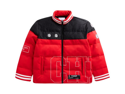 Off Season x NFL Kansas City Chiefs Team Puffer Jacket Red/Black