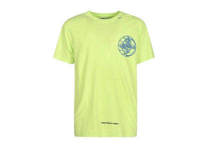 OFF-WHITE 3D Crossed Off S/S Oversized T-Shirt Fluo Yellow/Multi