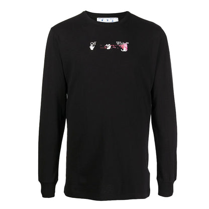 OFF-WHITE Acrylic Arrow L/S T-Shirt Black
