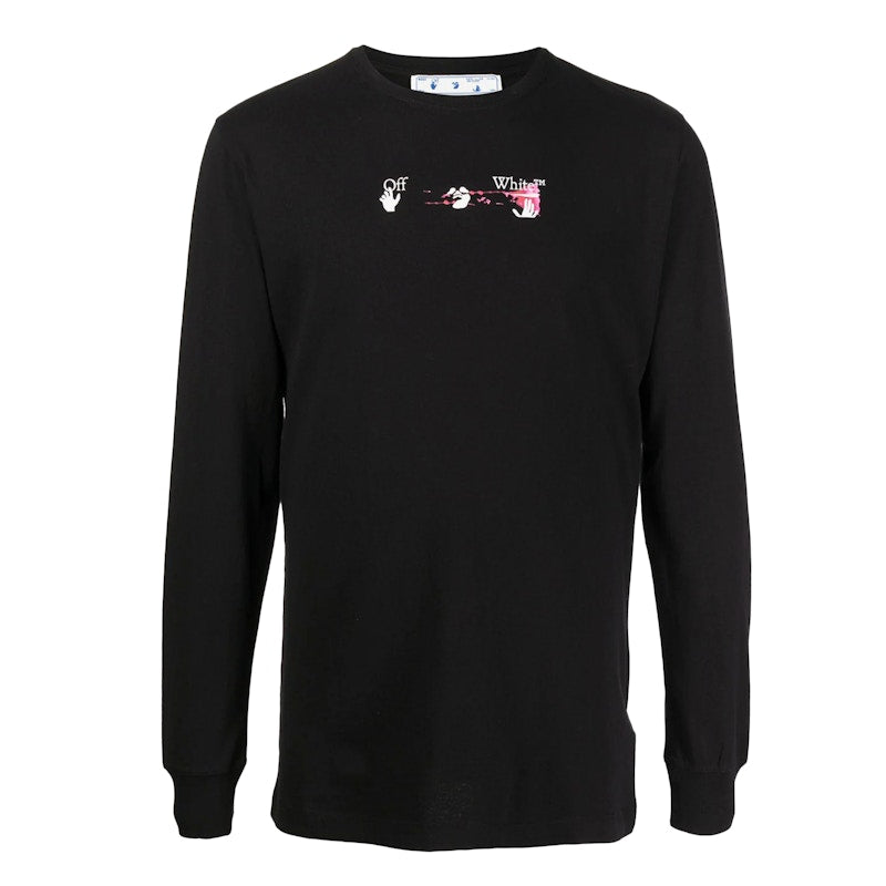 OFF-WHITE Acrylic Arrow L/S T-Shirt Black