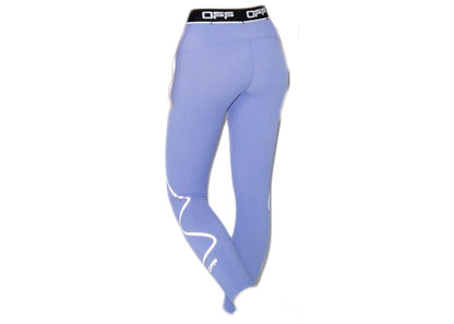 OFF-WHITE Active Drawstring-Fastening Leggings Violet