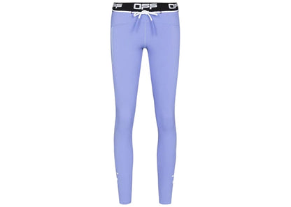 OFF-WHITE Active Drawstring-Fastening Leggings Violet