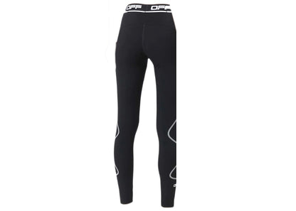 OFF-WHITE Active Logo Leggings Black/White