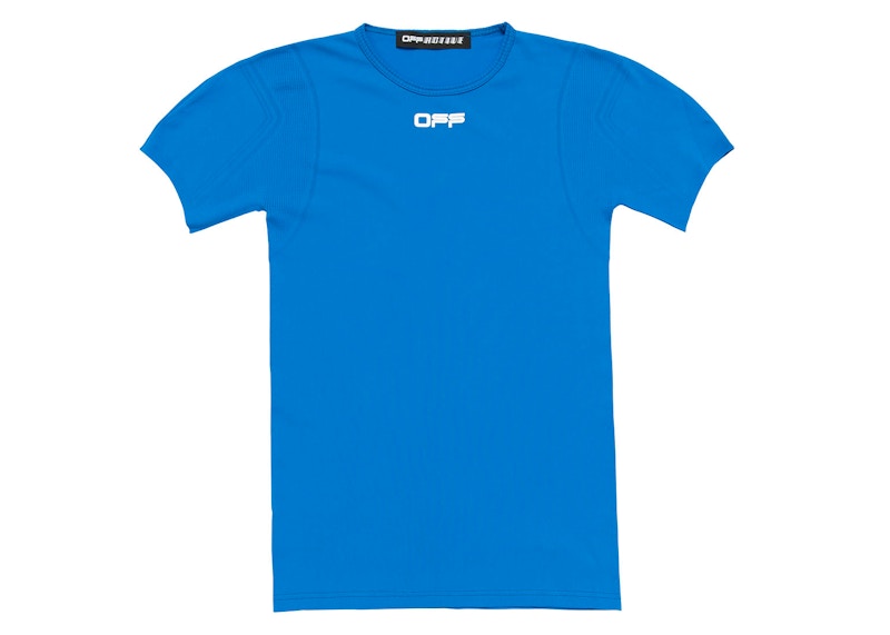 OFF-WHITE Active Seamless S/S Tee Blue