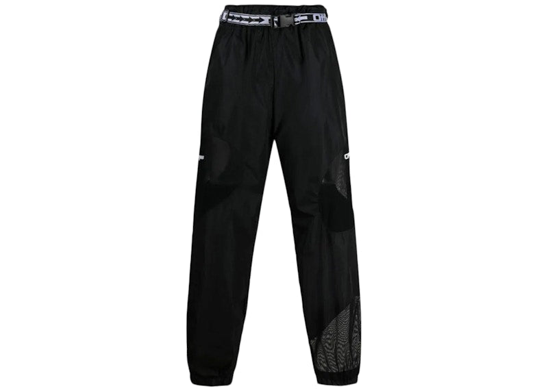 OFF-WHITE Active Track Pants Black