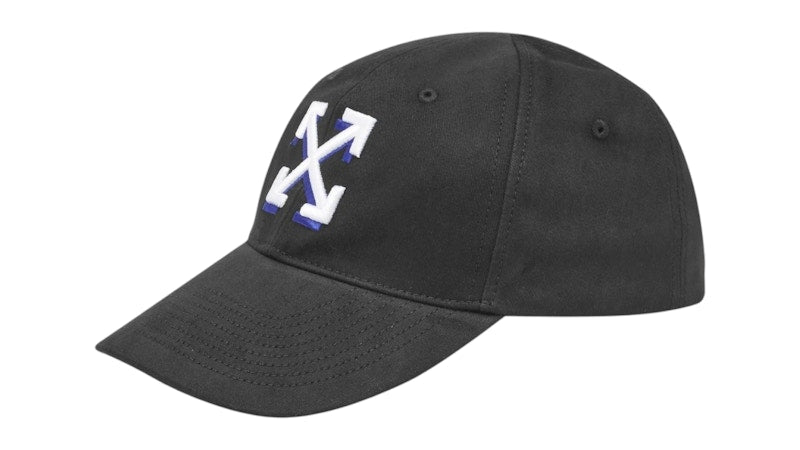 OFF-WHITE Arrow Logo Cap Black